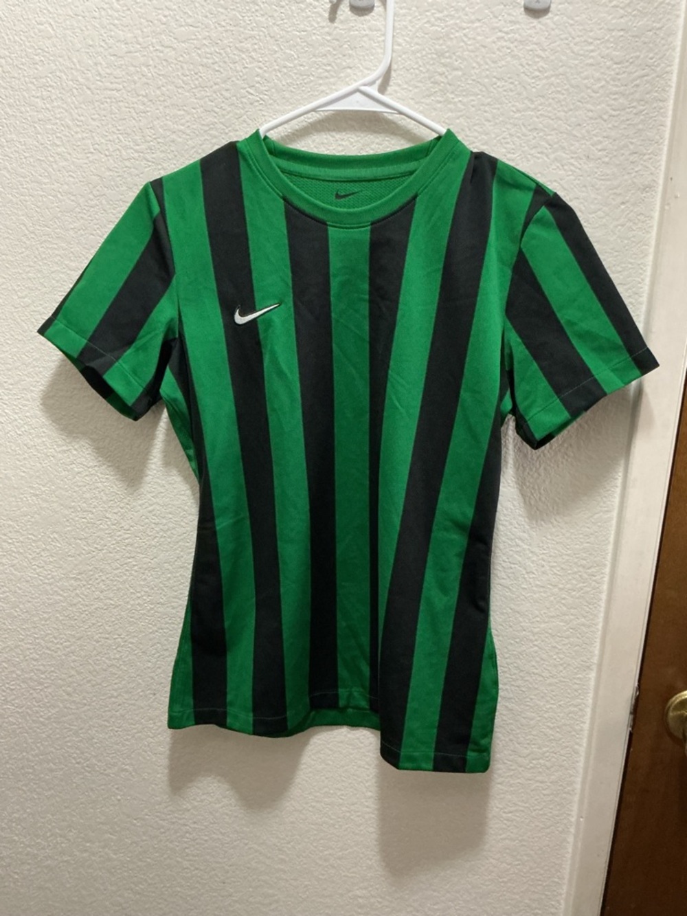 Nike Green Plain Jersey Soccer 0054